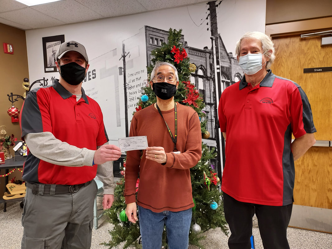 2021 Charity Donation to Rockford Rescue Mission