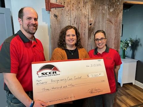 2023 Charity Donation to The Pregnancy Care Center